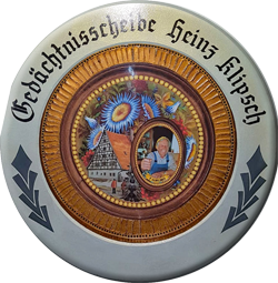 01GedächtnisscheibeKlipschHeinz NOF 01GedächtnisscheibeKlipschHeinz NOF